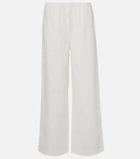 Asceno Austin linen wide-leg pants