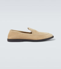 George Cleverley Cornwall suede loafers
