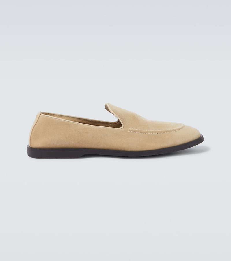 George Cleverley Cornwall suede loafers