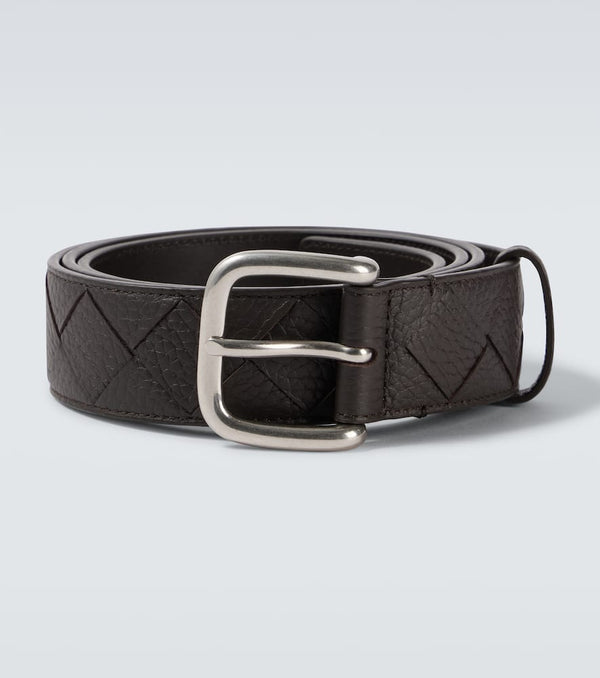 Bottega Veneta Intrecciato leather belt
