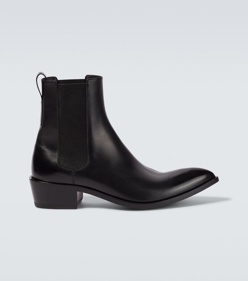 Tom Ford Leather Chelsea boots