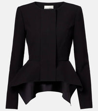 Roland Mouret Peplum crepe jacket