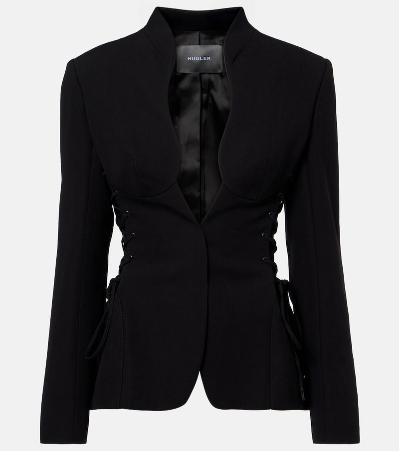 Mugler Single-breasted blazer