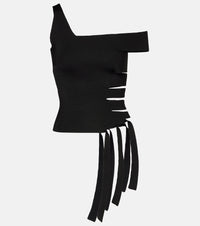 Mugler Asymmetric cut-out top
