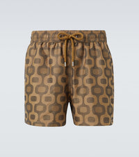 Frescobol Carioca Rio printed swim trunks