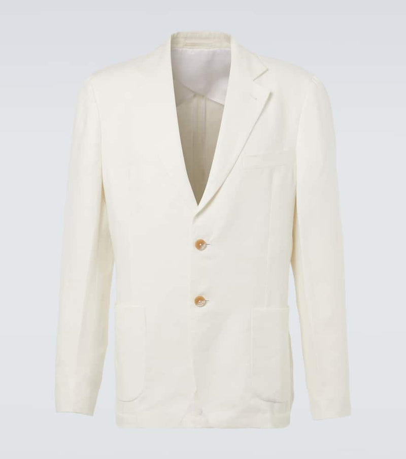 Frescobol Carioca Paulo linen blazer