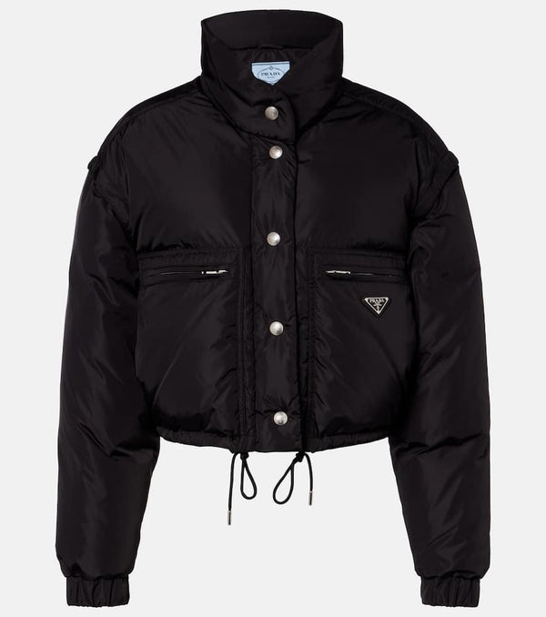 Prada Re-Nylon cropped down jacket