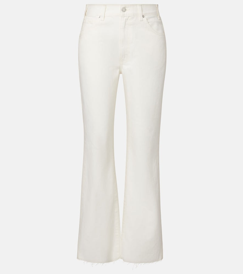 Nili Lotan Calla high-rise cropped straight jeans