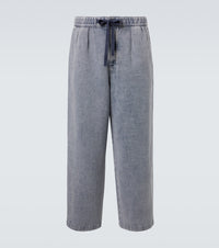 Loewe Mid-rise wide-leg jeans