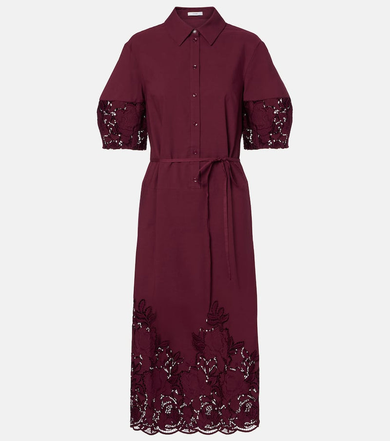 Erdem Cotton-blend shirt dress