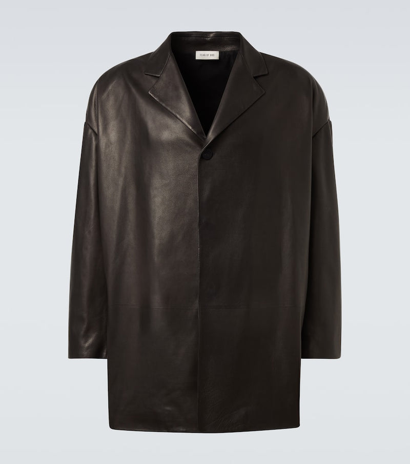 Fear of God Oversized leather blazer