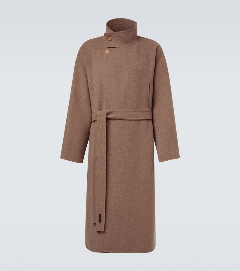 Fear of God Wool and cashmere wrap coat