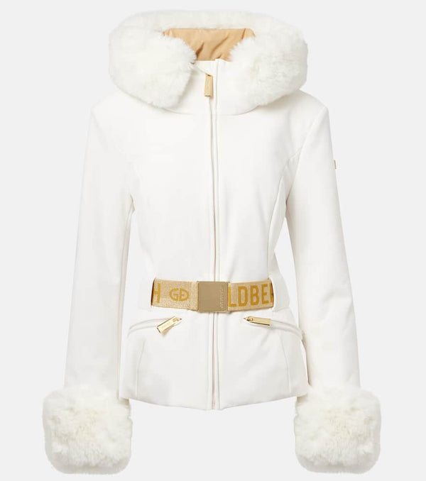 Goldbergh Prezioso faux fur-trimmed down ski jacket