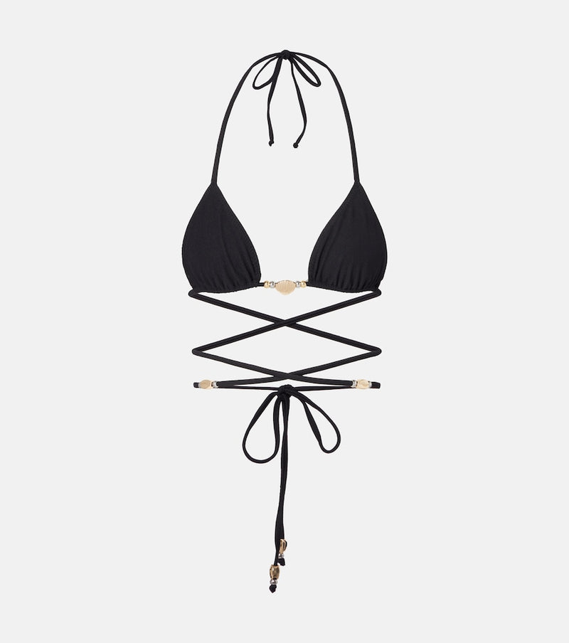 Same Embellished bikini top