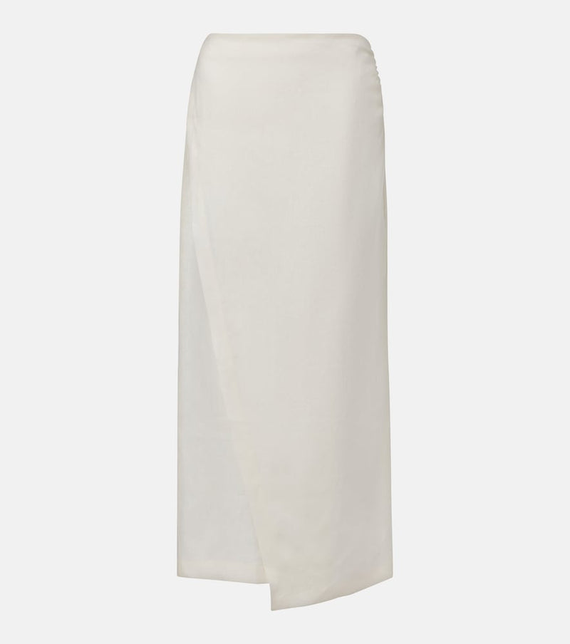 Faithfull Suis linen maxi skirt