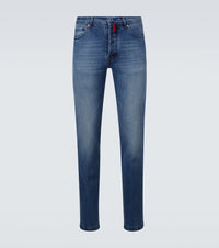 Kiton Mid-rise skinny jeans