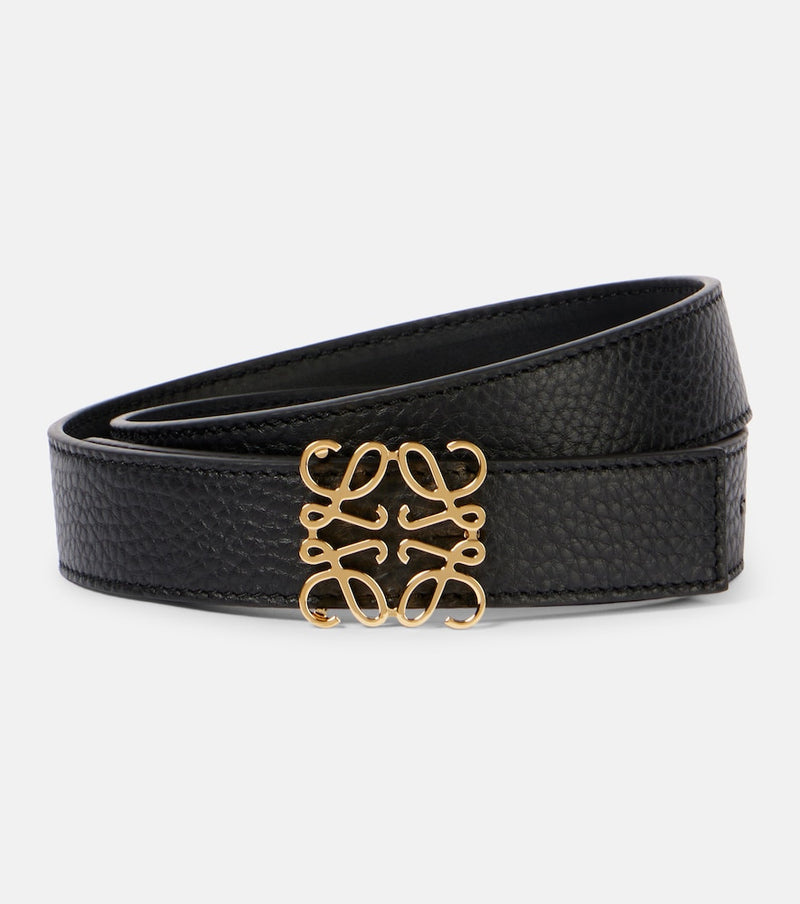 Loewe Anagram leather belt