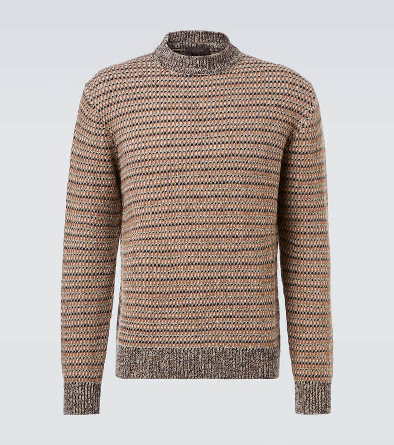 Slowear Virgin wool striped sweater
