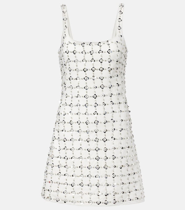 Simkhai Ziva sequined crepe minidress