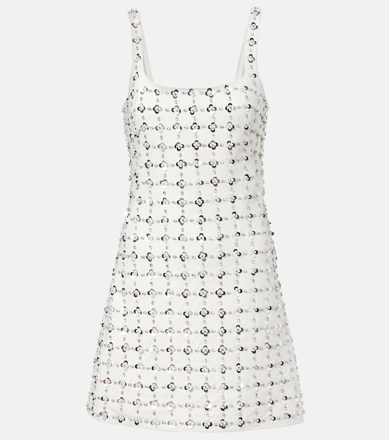 Simkhai Ziva sequined crepe minidress