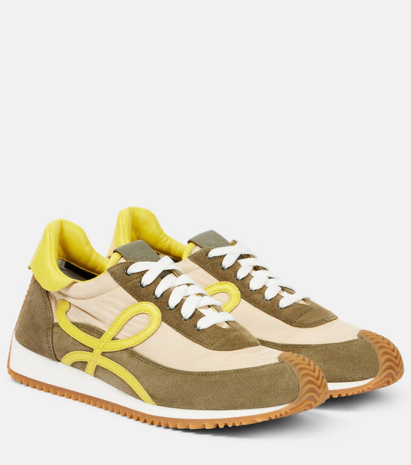 Loewe Flow Runner 2.0 suede sneakers