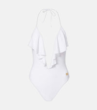 Balmain Frilled swimsuit