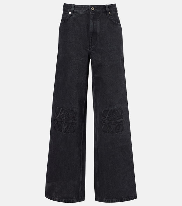 Loewe Anagram wide-leg jeans