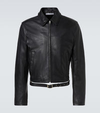 Acne Studios Leather biker jacket