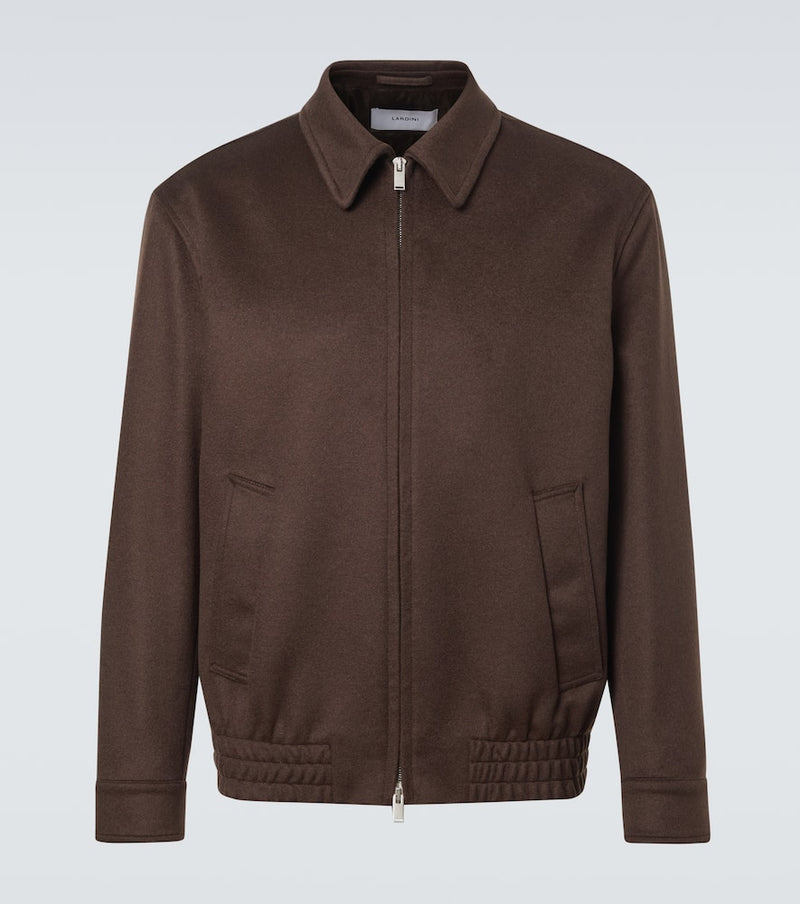 Lardini Cashmere and wool blouson