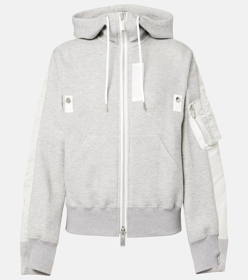 Sacai Paneled hoodie