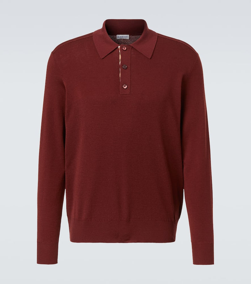 Burberry Wool polo sweater