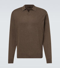 Rubinacci Cashmere polo sweater