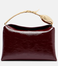 Erdem Bloom Medium patent leather tote bag
