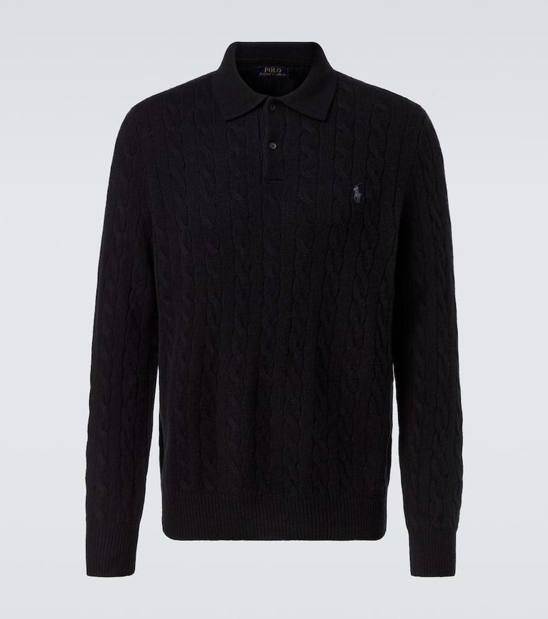 Polo Ralph Lauren Cable-knit wool and cashmere sweater
