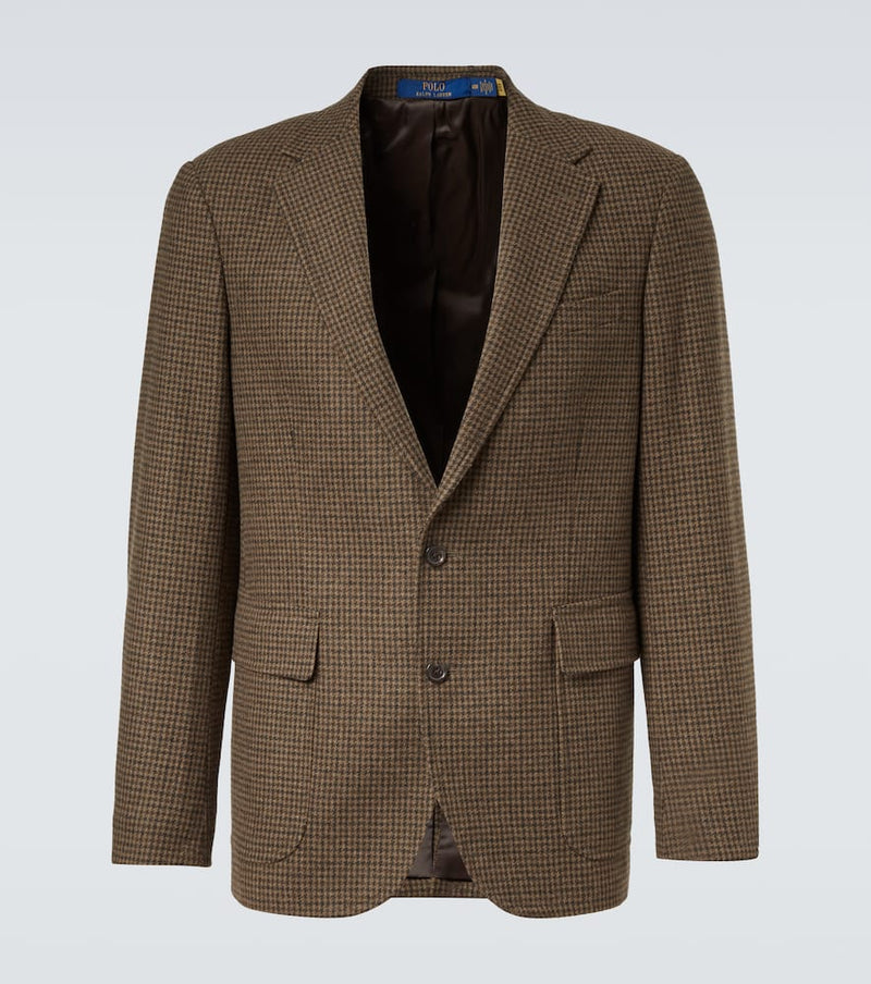 Polo Ralph Lauren Checked wool-blend blazer