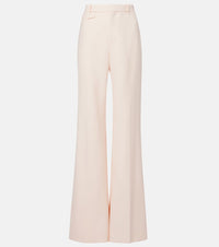Chloe Virgin wool gabardine flared pants