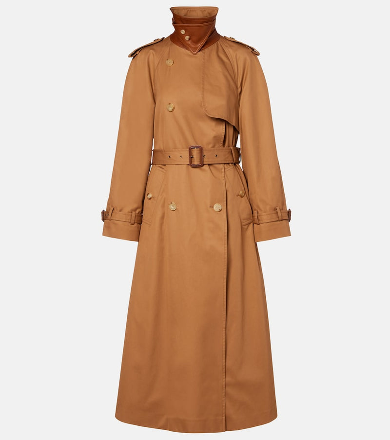 Chloe Cotton gabardine trench coat
