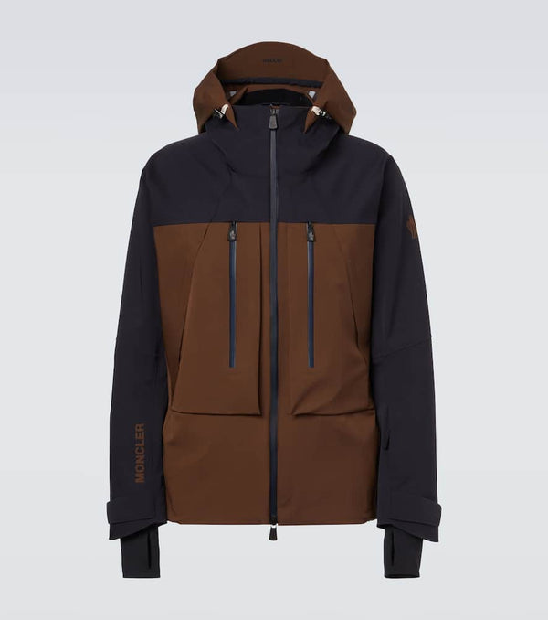 Moncler Grenoble Gunung hooded ski jacket