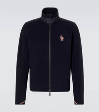 Moncler Grenoble Fleece zip-up jacket