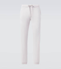 Allude Wool and cashmere sweatpants