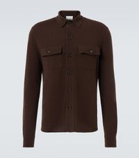 Allude Wool and cashmere overshirt