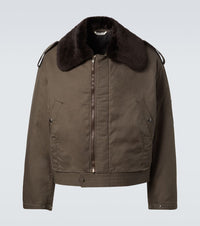 Auralee Cotton gabardine blouson jacket