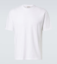 Auralee Oversized cotton jersey T-shirt