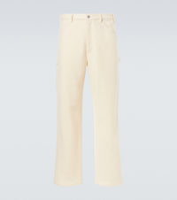 Auralee Wool tweed wide-leg pants