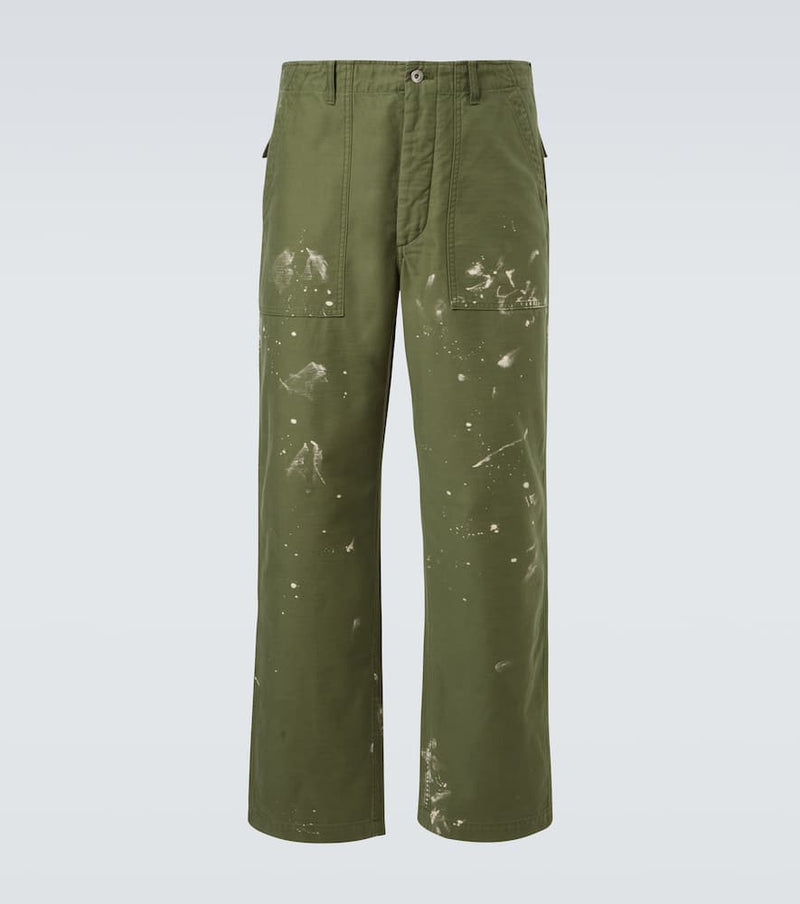Auralee Bleached Baker cotton chinos