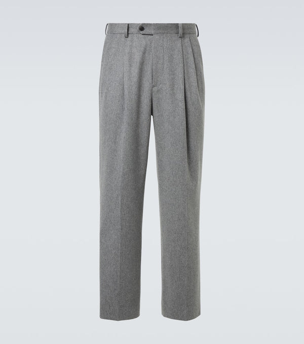Auralee Cashmere straight pants