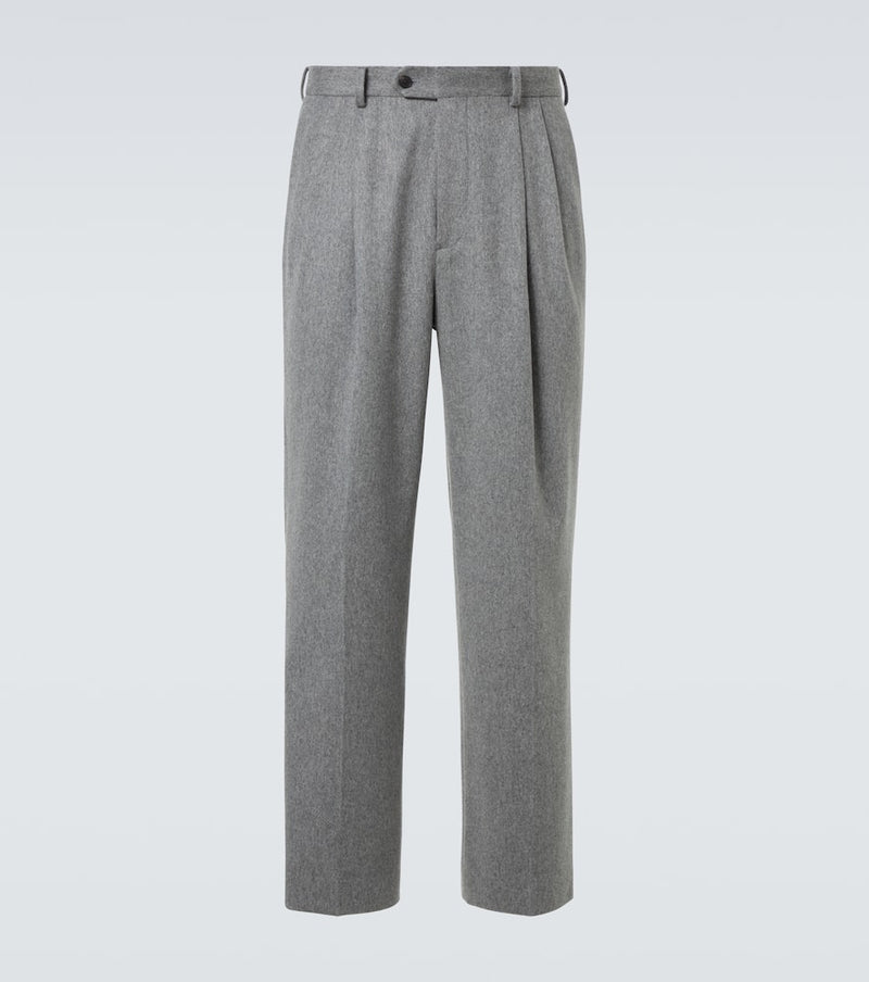 Auralee Cashmere straight pants