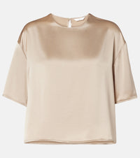 Leset Barb satin T-shirt