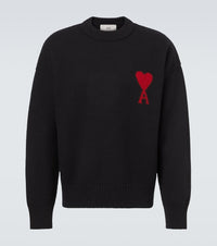 Ami Paris Ami De Cour virgin wool sweater