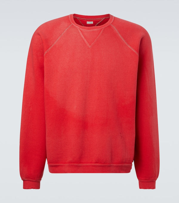 A. Presse Vintage cotton jersey sweatshirt